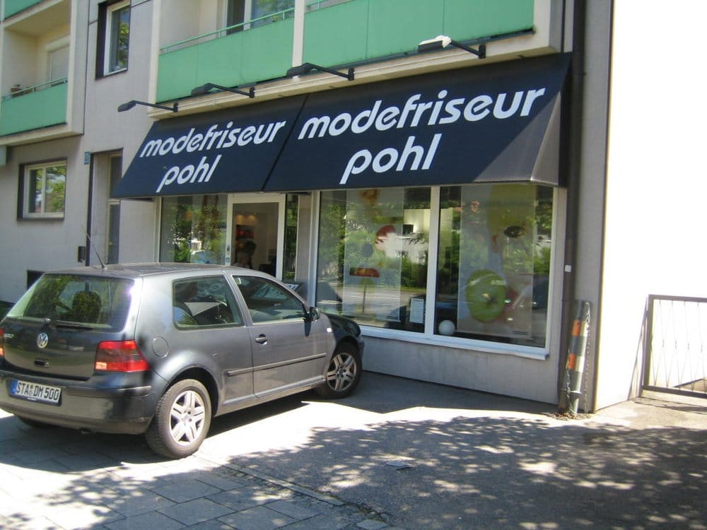 Modefriseur Pohl: Friseur in München Großhadern Außenansicht
